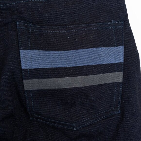 Momotaro Selvedge Denim Jeans 0306-IBSP Tight Tapered 15.7oz Indigo Black Japan - Picture 11 of 16